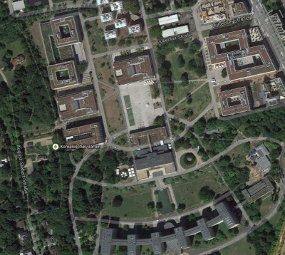 Campus Westend: Größe des "Loches".